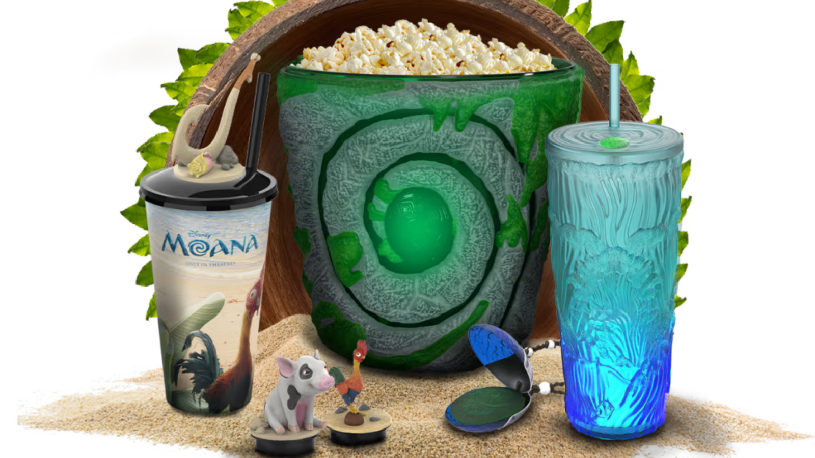 Moana LiveAction Popcorn Buckets Revealed AMC Regal Cinemark and More Fantasy Land News Moana Live Action Popcorn Buckets Revealed AMC Regal Cinemark and More