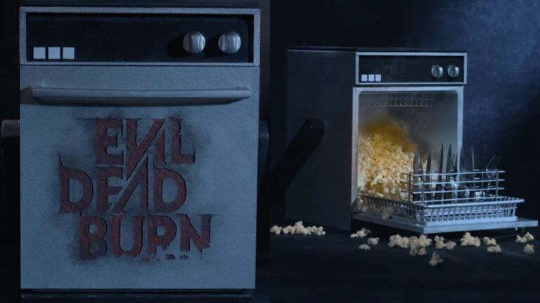 Warner Bros. Built an Insane Dishwasher Popcorn Bucket for Evil Dead Burn