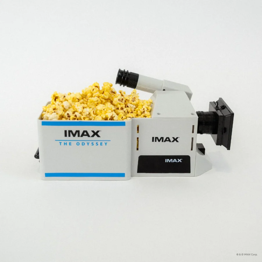 IMAX Film The Odyssey Camera Popcorn Bucket