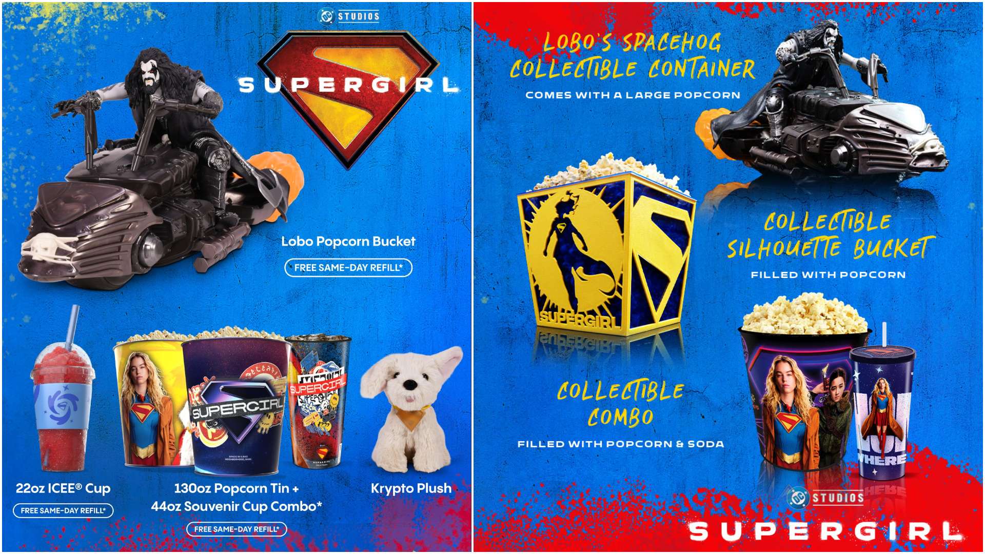 Every Supergirl Popcorn Bucket and Theater Exclusive Revealed Ahead of June 26 Release