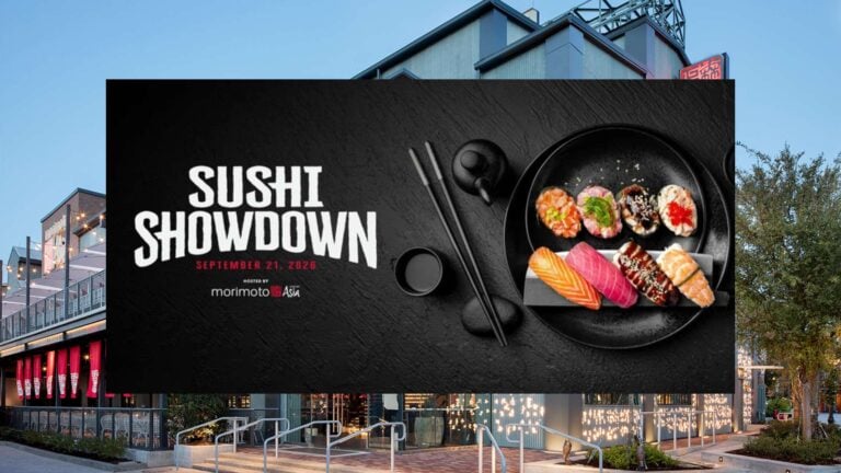 Inaugural Sushi Showdown Comes to Morimoto Asia at Disney Springs September 21