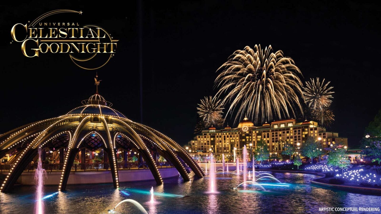 Universal Epic Universe Debuts Nighttime Spectacular Universal Celestial Goodnight Starting July 7 Fantasy Land News Universal Epic Universe Debuts Nighttime Spectacular Universal Celestial Goodnight Starting July 7