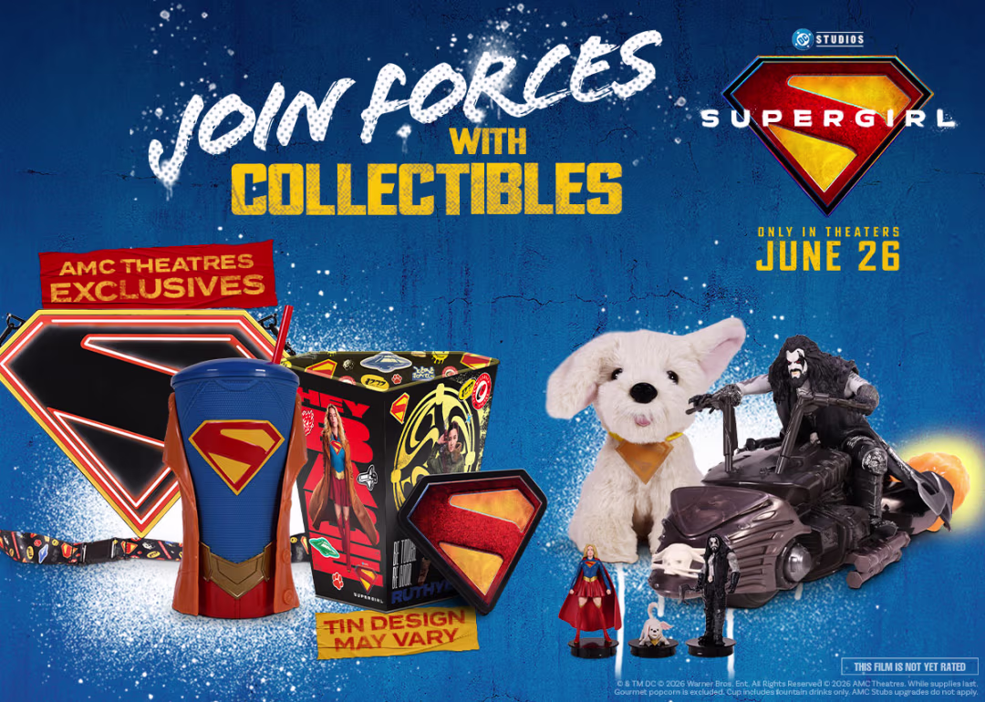 j1xcjgjqntmau3euhwqx Fantasy Land News AMC Supergirl Collectibles S Shield Bucket Hexagonal Bucket Cup Plush and Lanyard