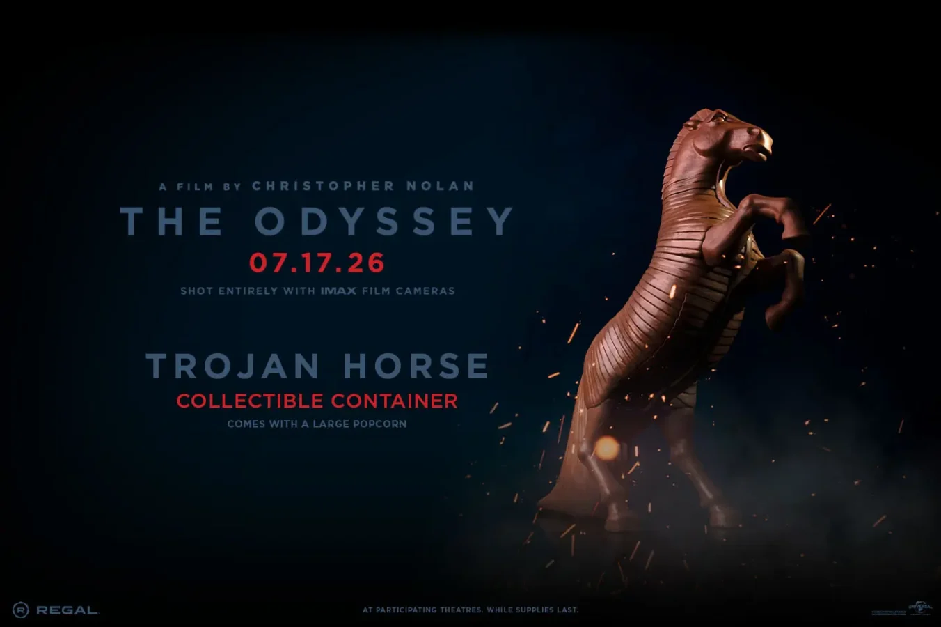 Regal The Odyssey Collectible Trojan Horse Collectible Container