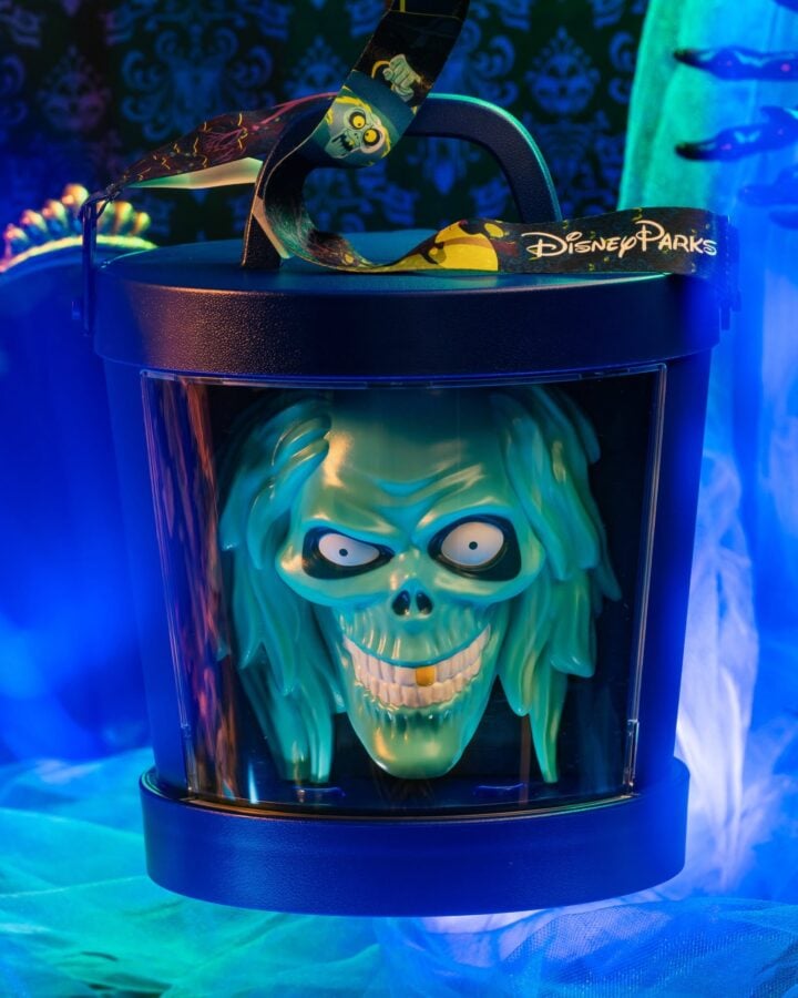 Hatbox Ghost Popcorn Bucket Debuts at Disneyland D23 Day Aug 13