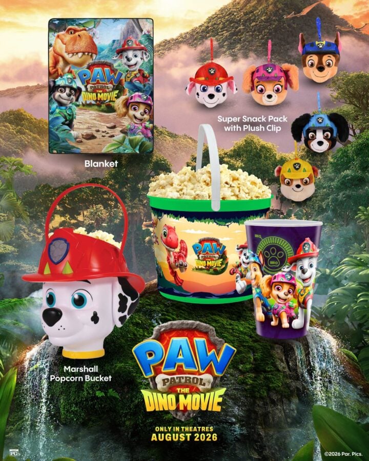 PAW Patrol The Dino Movie Popcorn Buckets Cinemark