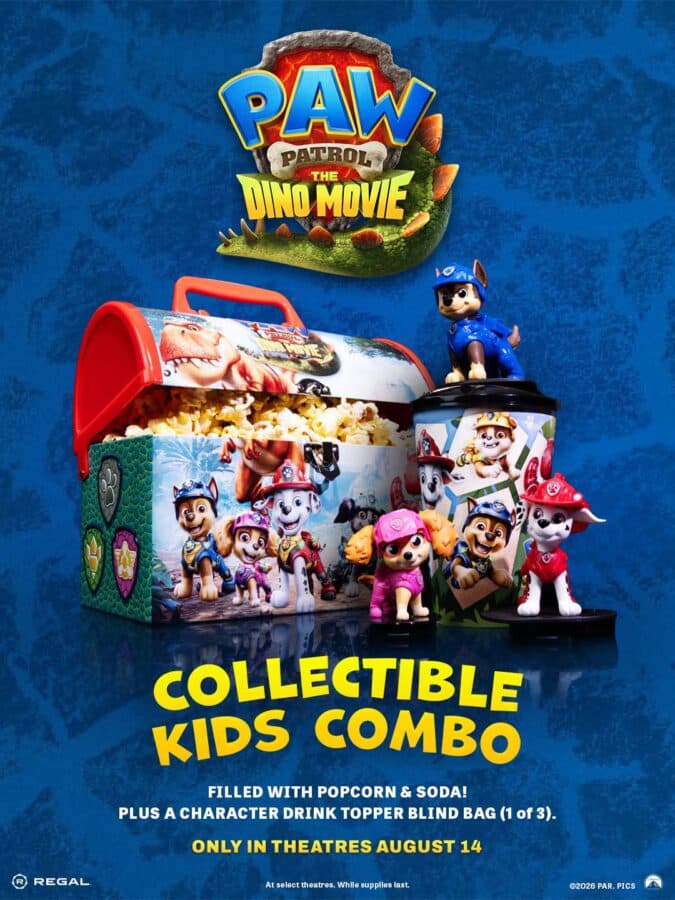 PAW Patrol The Dino Movie Popcorn Buckets Regal