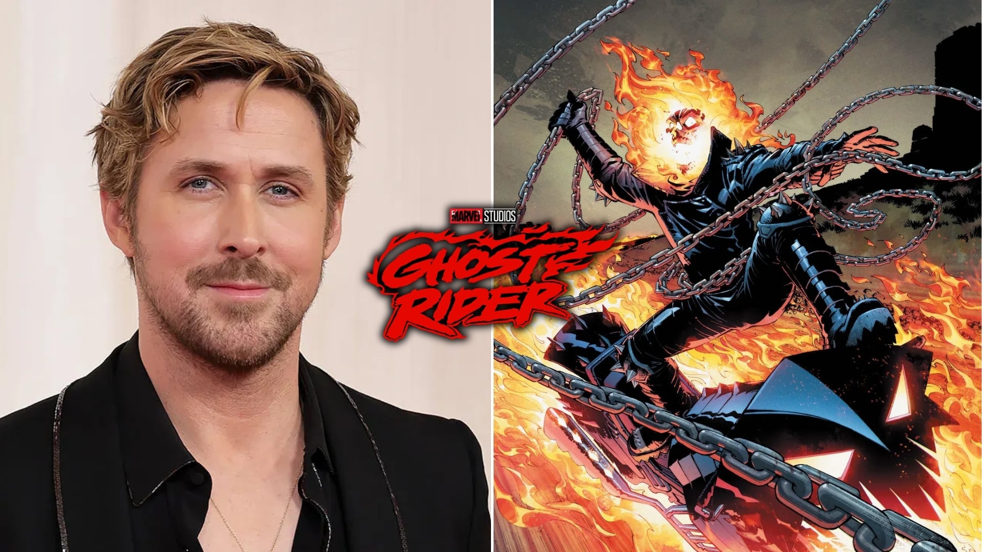 Ryan Gosling Cast as Ghost Rider in New Marvel Studios Film