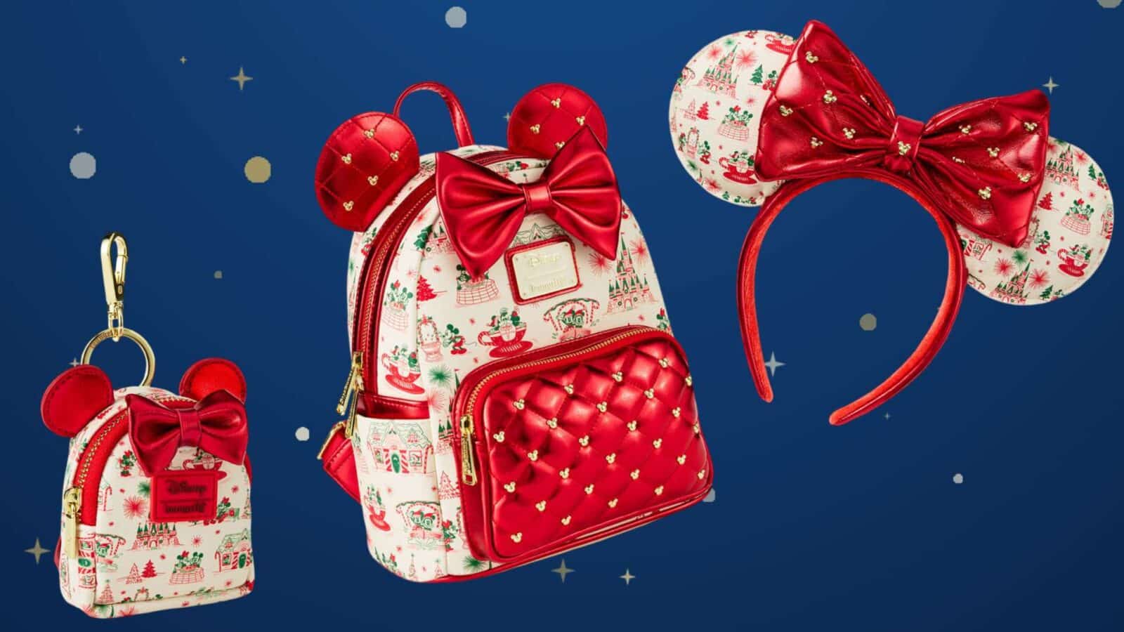 Hallmark + Disney Holiday Ever After Merchandise Loungefly