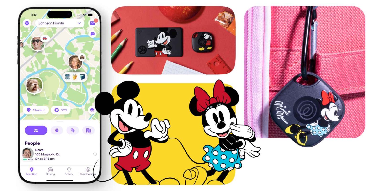 Life360 Debuts Disney Tile Collection With Mickey and Minnie Starter Pack