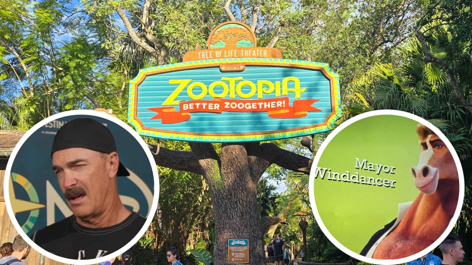Zootopia Better Zoogether Adds New Mayor Winddancer Scene at Disney's Animal Kingdom