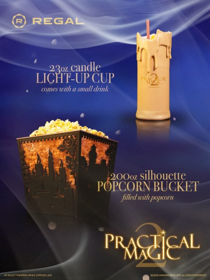 Practical Magic 2 Popcorn Buckets AMC and Regal Reveal Collectible Lineup