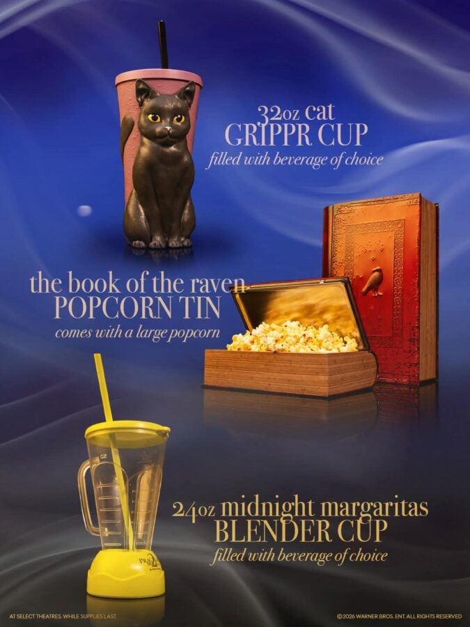 Practical Magic 2 Popcorn Buckets AMC and Regal Reveal Collectible Lineup