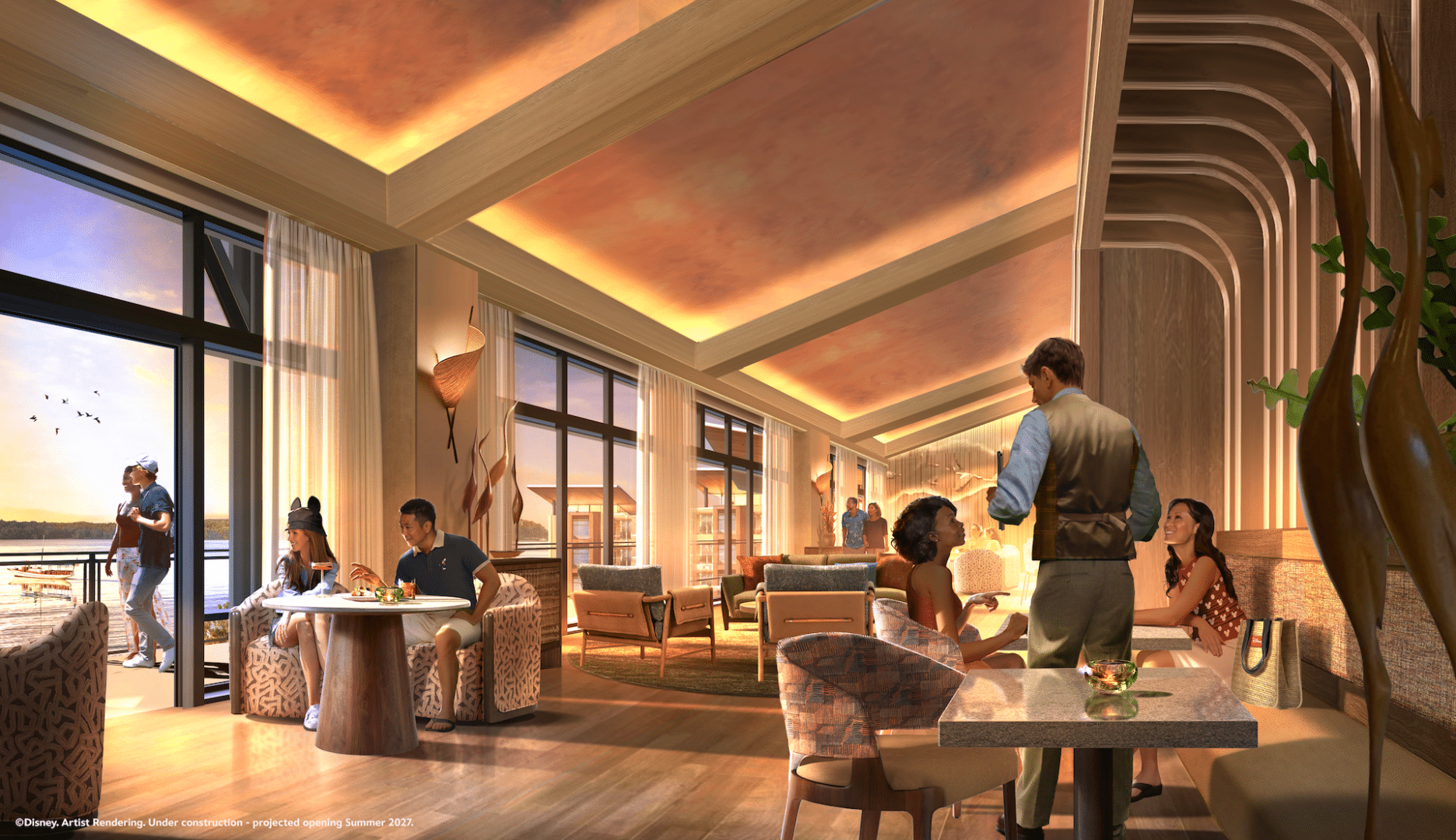 Disney's Lakeshore Lodge Reveals Guest Rooms, Confirms July 1, 2027 Opening Date