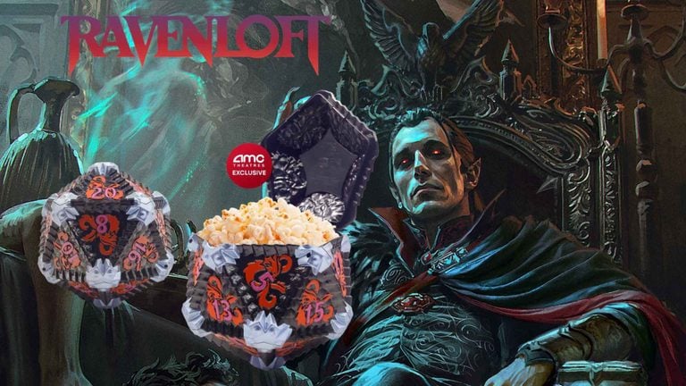 AMC Releases Dungeons & Dragons Mists of Ravenloft D20 Popcorn Bucket