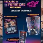 AMC Reveals Transformers The Movie 40th Anniversary Popcorn Tin Cup and Blanket