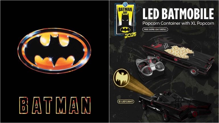Cinemark Reveals LED Batmobile Popcorn Bucket for Batman Day 2026