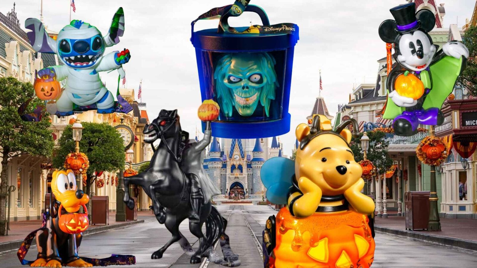 Disney Confirms 2026 Halloween Popcorn Bucket Lineup New Headless Horseman and Vampire Mickey Designs Join Returning Favorites