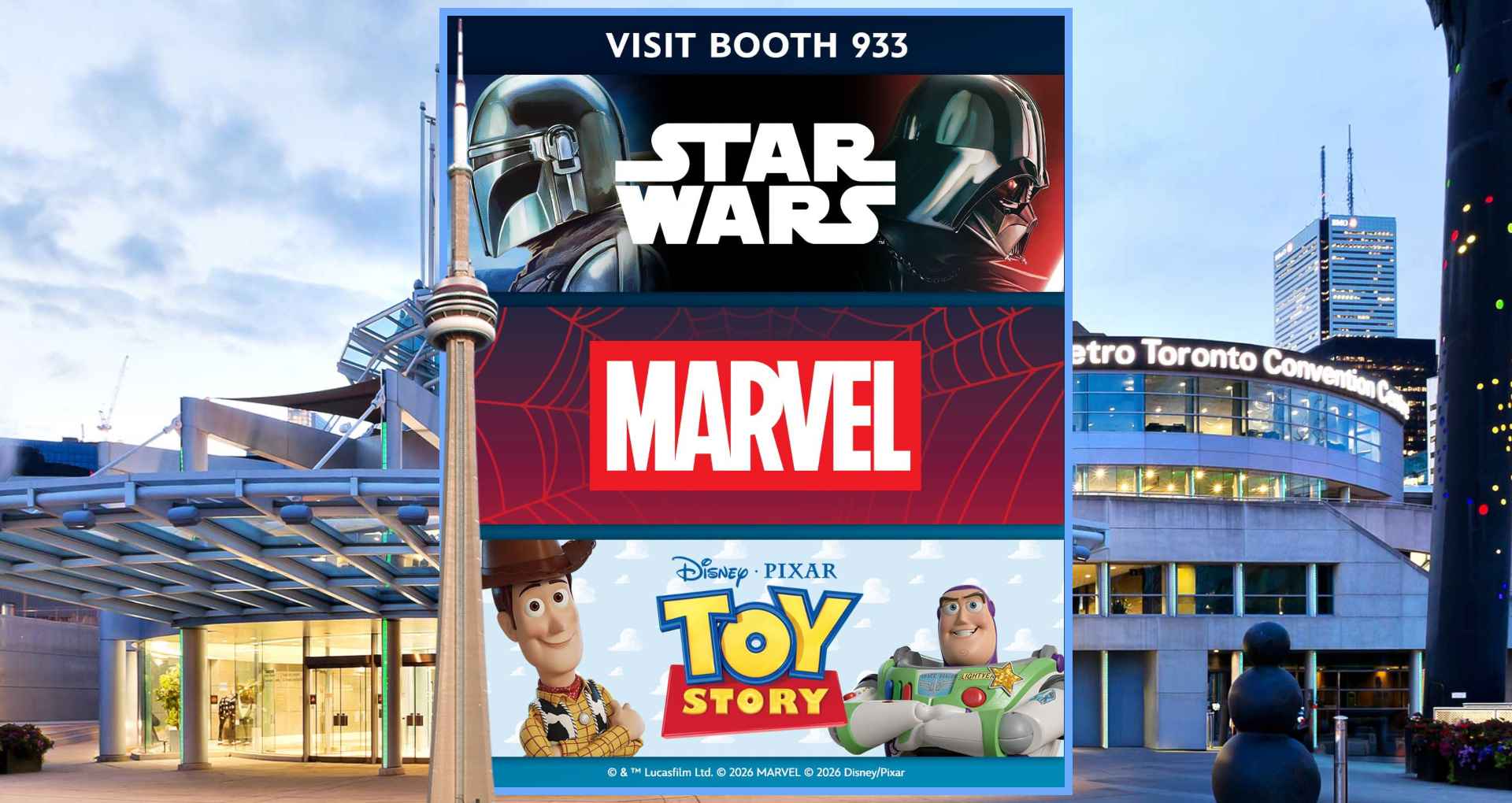 Disney Consumer Products Returns to FAN EXPO Canada 2026 With a Marvel, Star Wars, and Pixar Booth