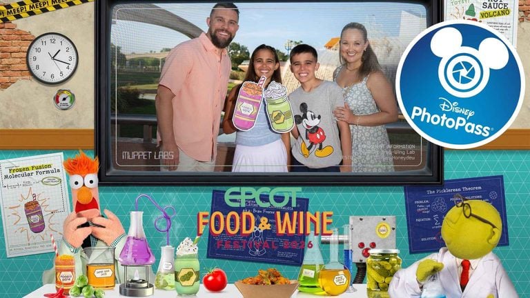 Disney PhotoPass Adds 14 Magic Shots for EPCOT Food & Wine Festival 2026