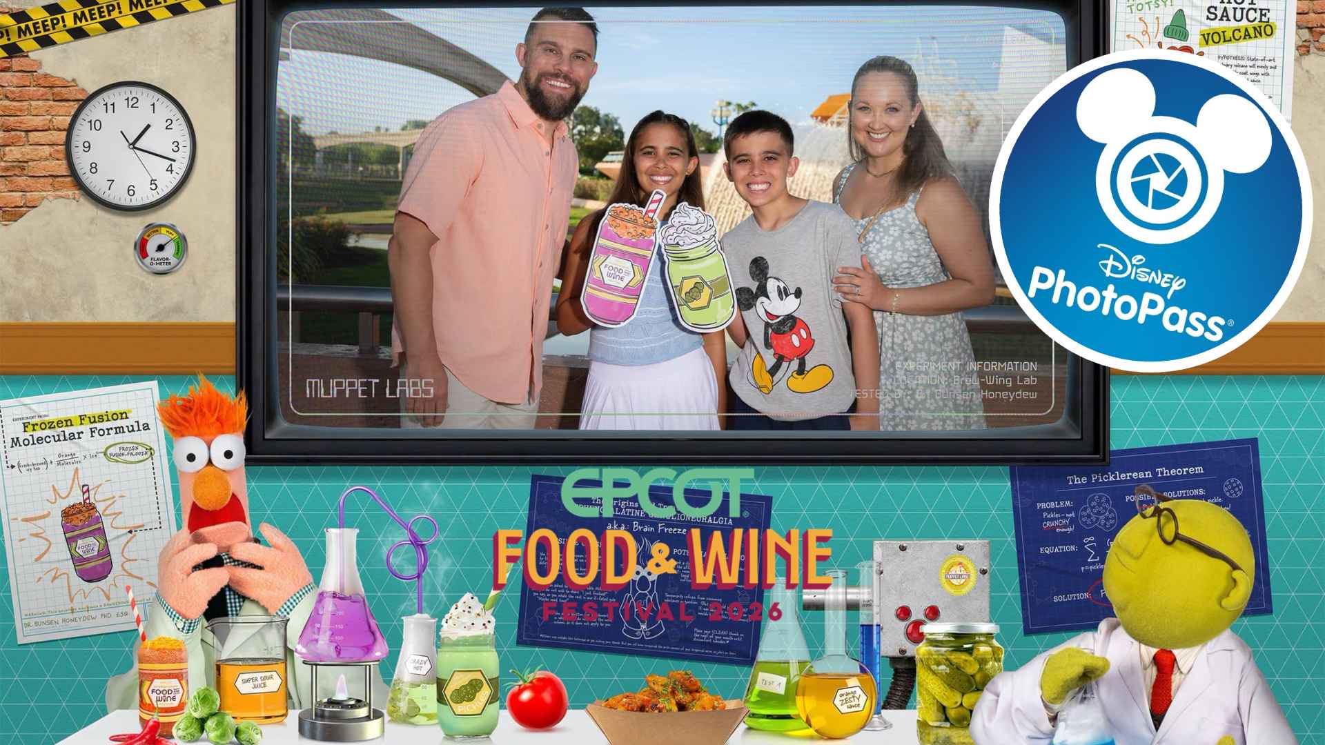 Disney PhotoPass Adds 14 Magic Shots for EPCOT Food & Wine Festival 2026