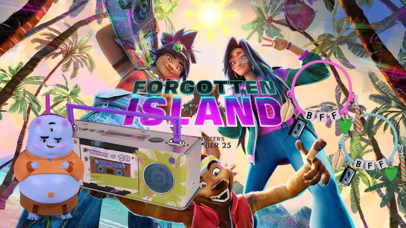 DreamWorks Forgotten Island Popcorn Bucket and Bungi Sipper Coming to Theaters