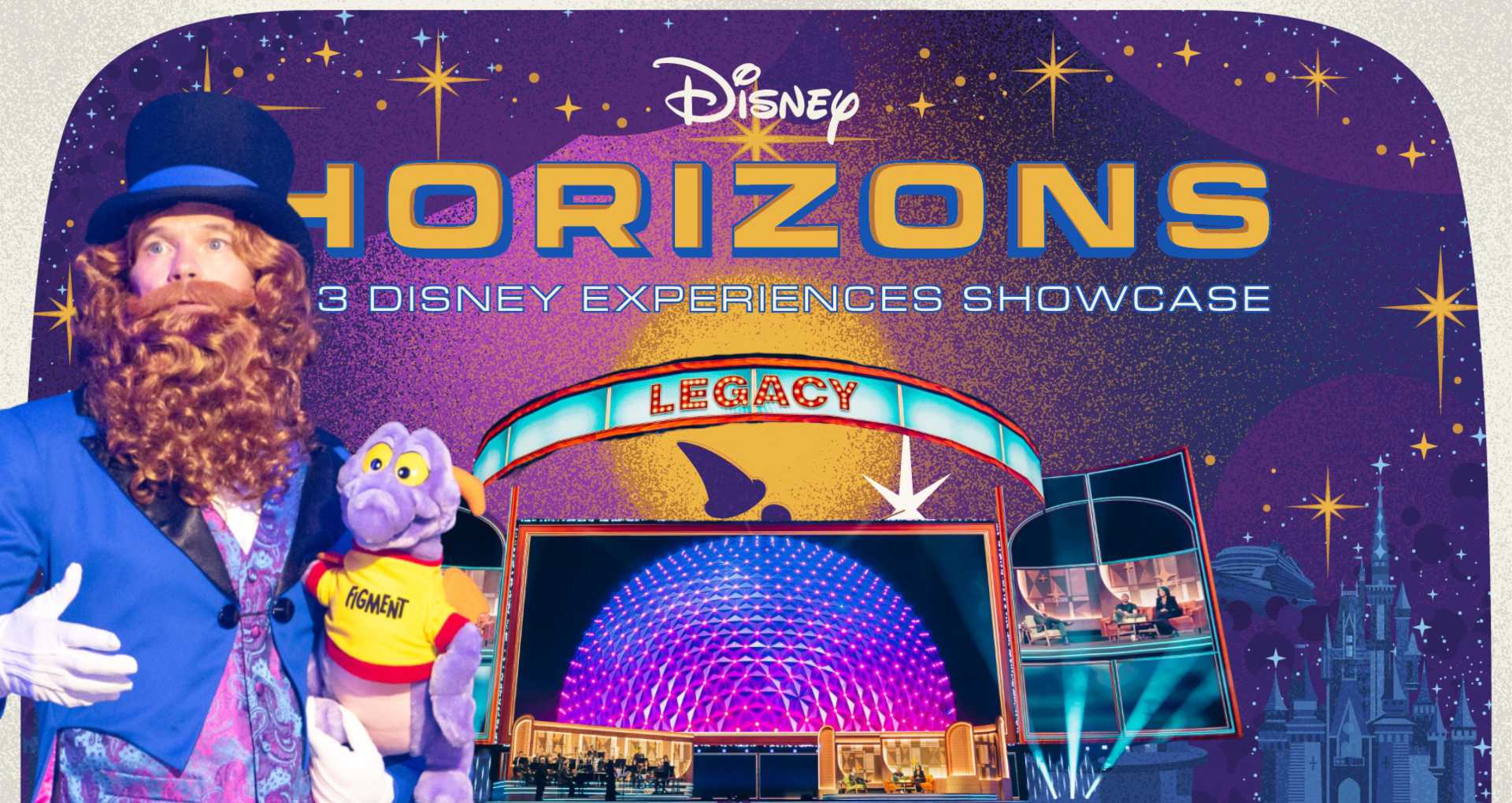 Spaceship Earth Reimagining and Dreamfinder-Figment Reunion Announced at D23 2026