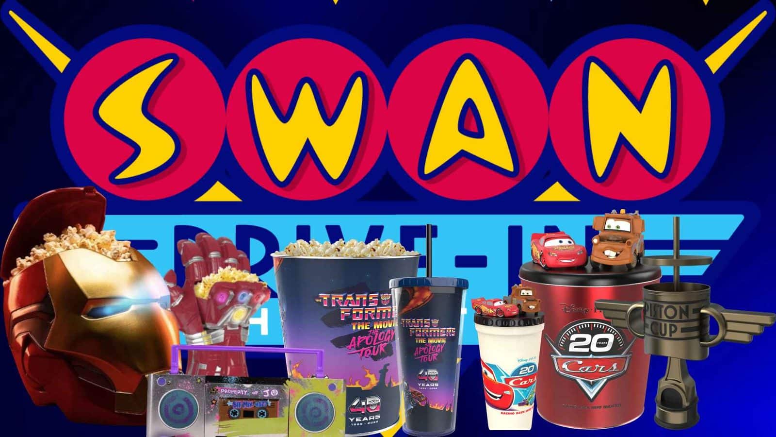 Swan Drive In's Big Popcorn Bucket Week Continues Tonight With Avengers: Endgame Encore, Forgotten Island, and Wildwood