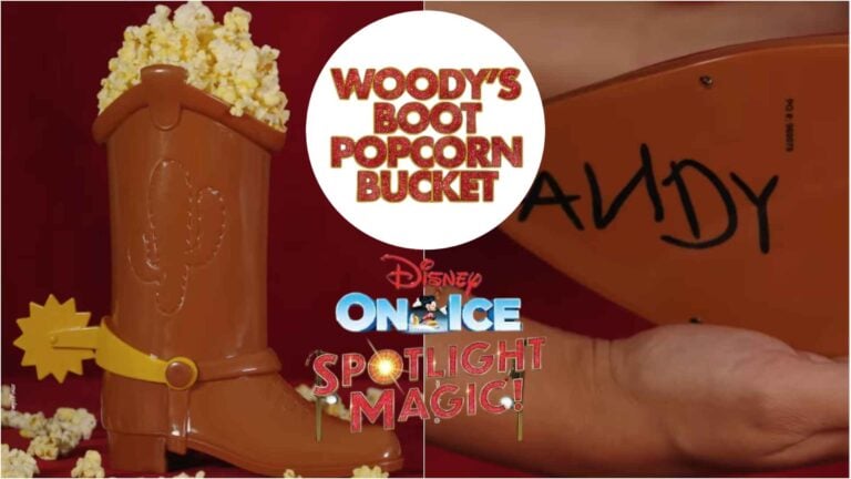 There's Popcorn In My Boot: Woody's New Bucket Rides Into Disney On Ice