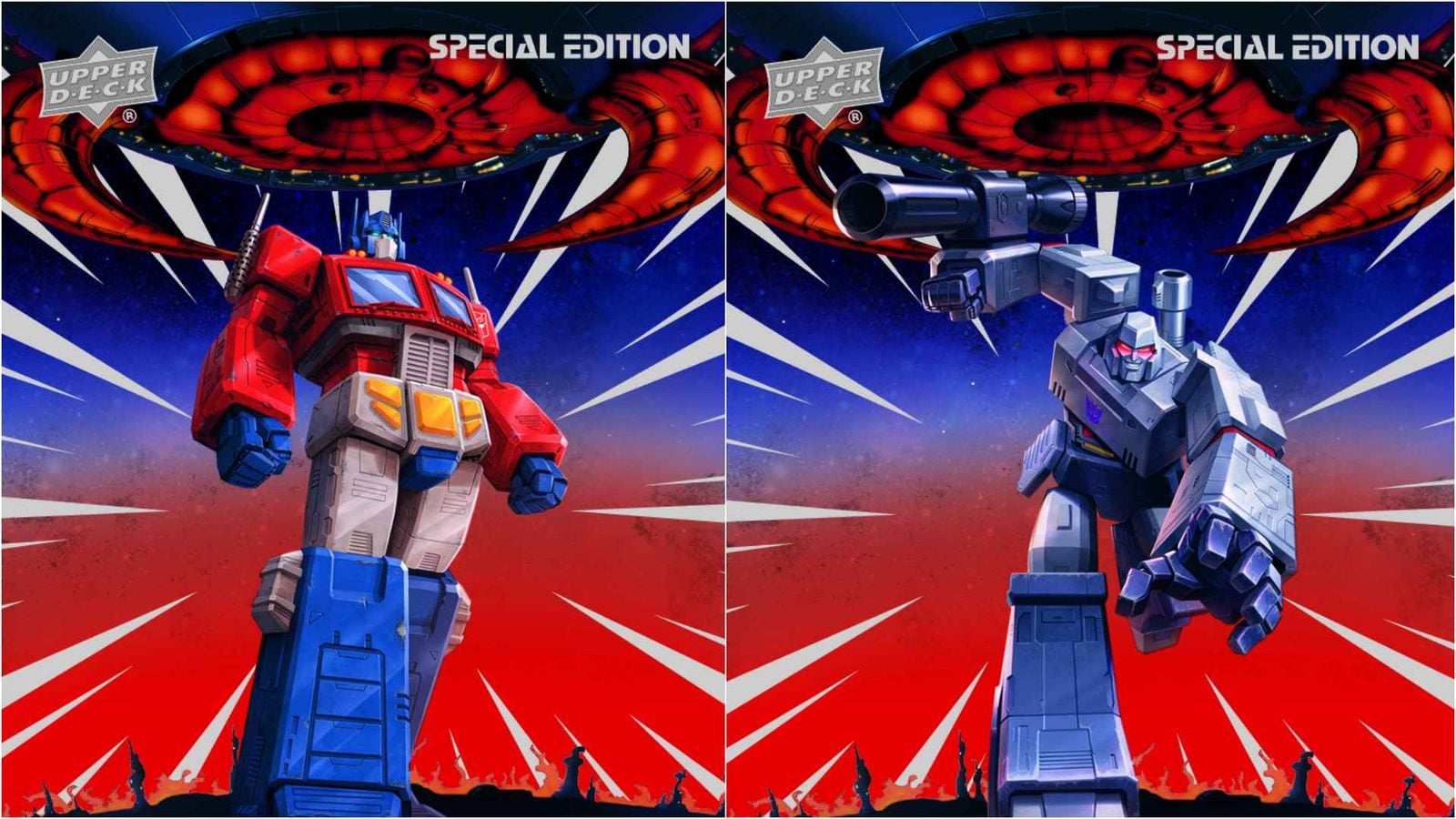 Upper Deck and Hasbro Team Up for Transformers Power Rangers and GI Joe Trading Cards