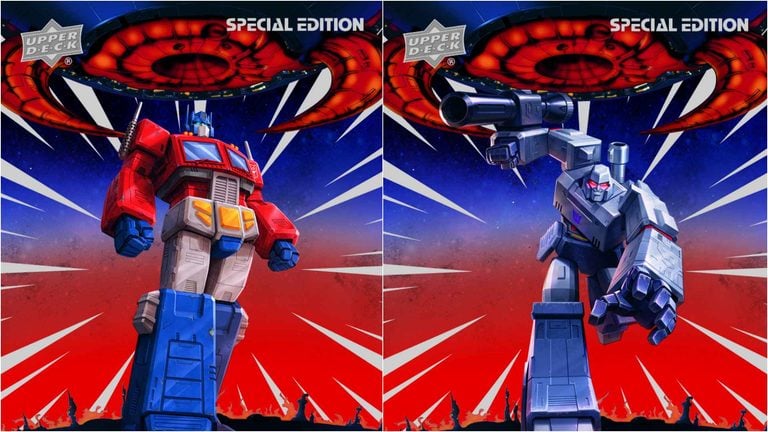 Upper Deck and Hasbro Team Up for Transformers, Power Rangers, and G.I. Joe Trading Cards