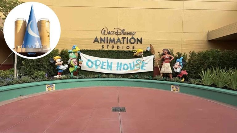 Walt Disney Imagineering Reveals the Atrium Courtyard Entrance to The Magic of Disney Animation