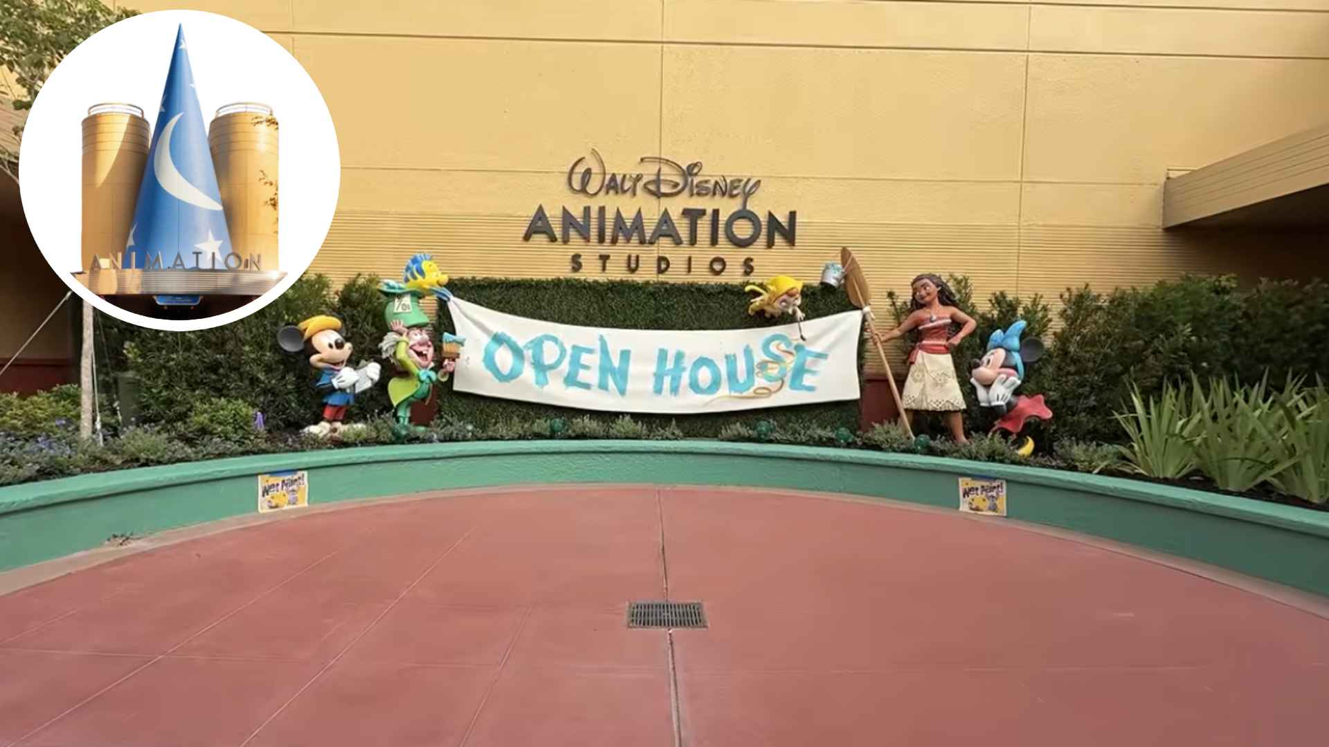 Walt Disney Imagineering Reveals the Atrium Courtyard Entrance to The Magic of Disney Animation