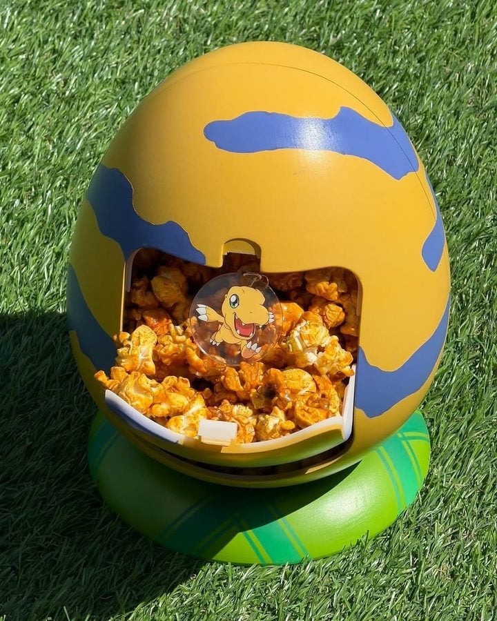 Digimon Digiegg Popcorn Buckets Revealed for Classic Films' Theatrical Rerelease