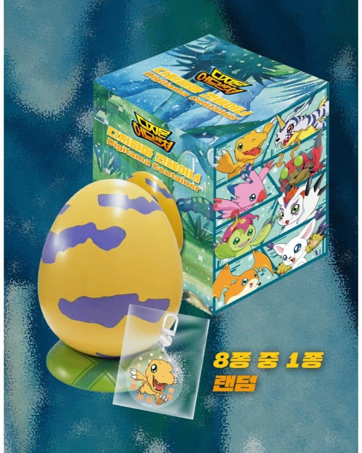 Digimon Digiegg Popcorn Buckets Revealed for Classic Films' Theatrical Rerelease