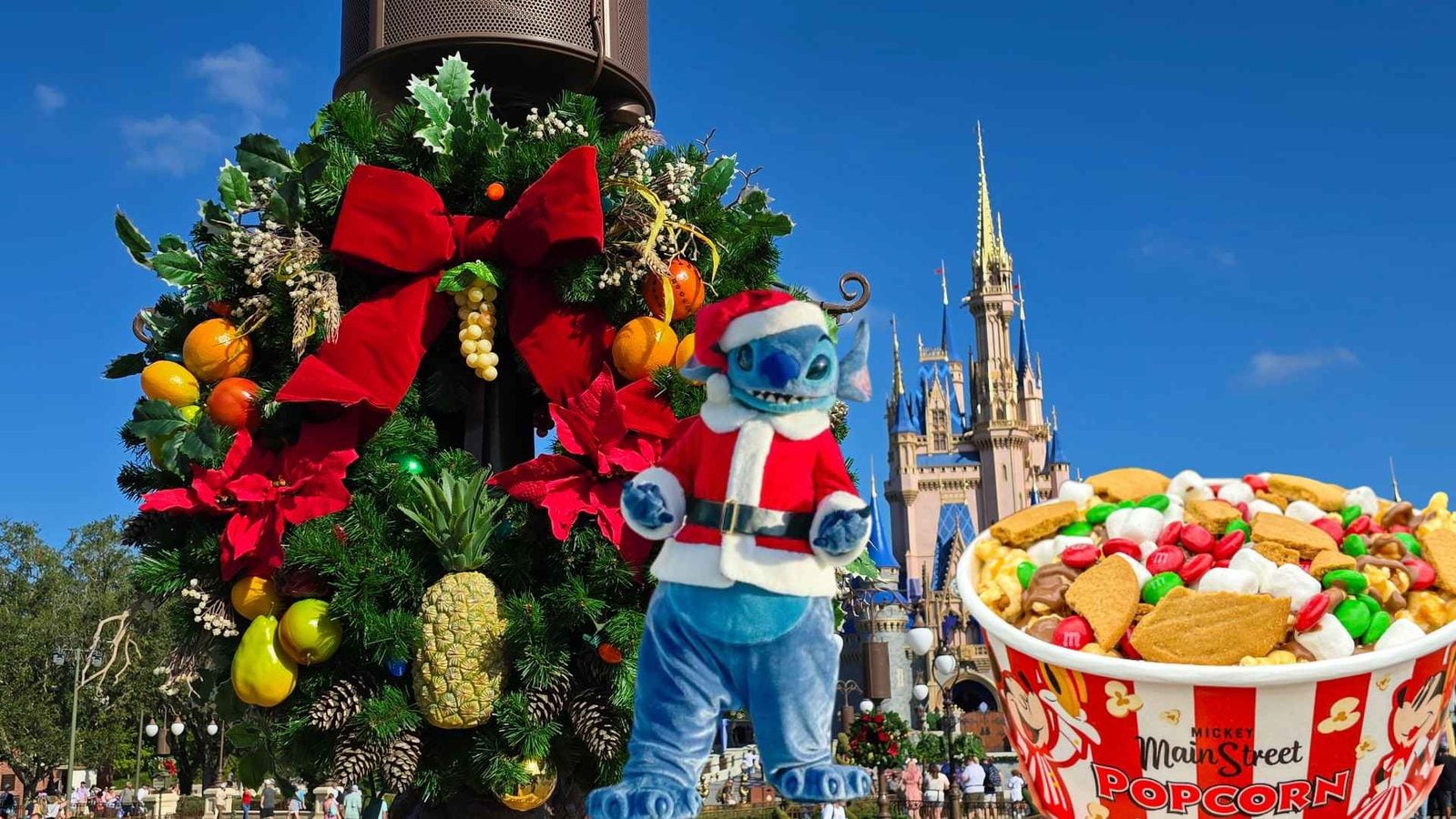 Disney Confirms Mickey Train Popcorn Bucket and Holiday Stitch Sipper Coming to Parks This Holiday Season