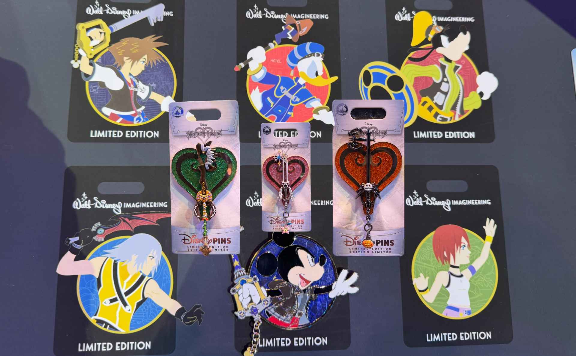 Disney Reveals 2027 Kingdom Hearts Pins and Final 2026 Keyblade Designs