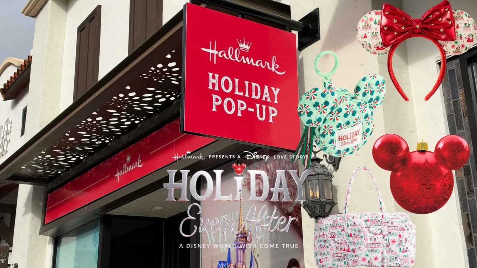 First Look Hallmark's Disney Springs Pop-Up Store Gets Its Signs