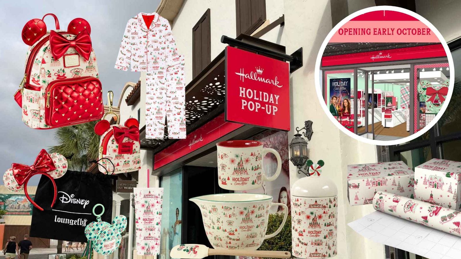 Hallmark Disney Springs Pop Up Opens in October With 40 Holiday Ever After Items