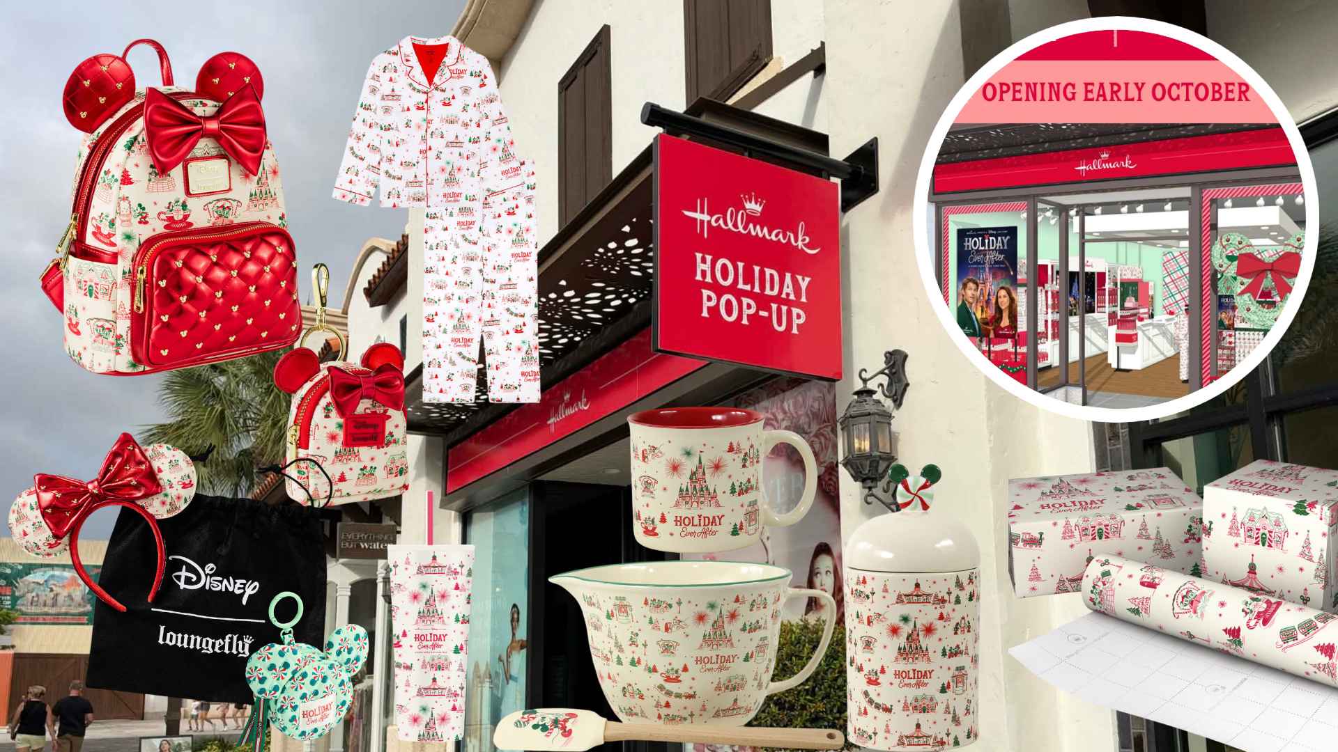 Hallmark Disney Springs Pop-Up Opens in October With 40 Holiday Ever After Items