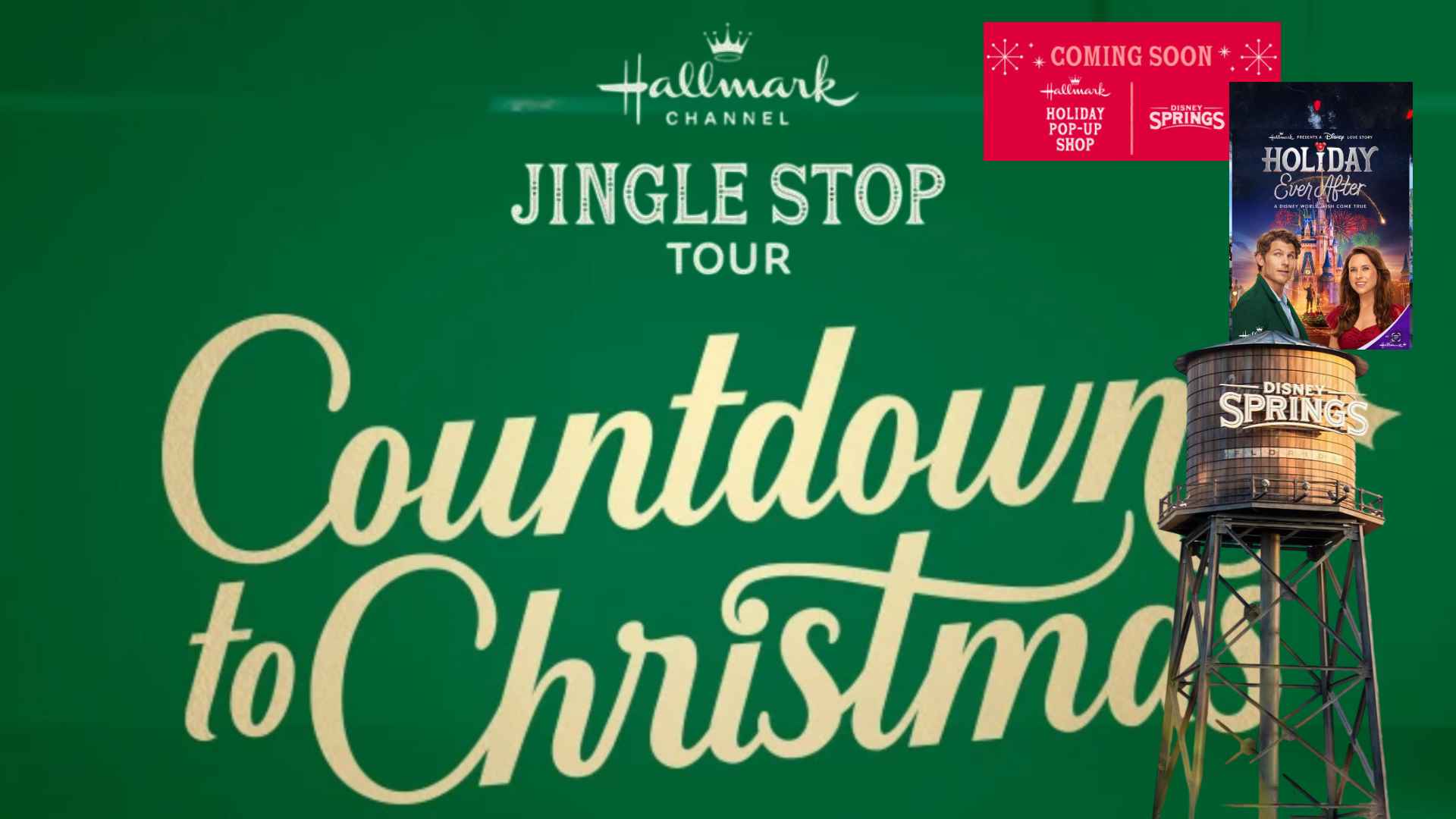 Hallmark's Jingle Stop Tour Orlando Stop Likely Landing at Disney Springs