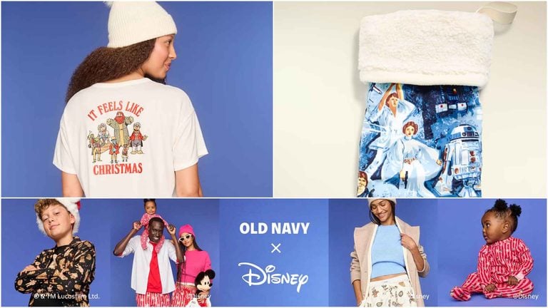 Old Navy Disney Christmas Pajamas 2026: Star Wars, Muppets and Stitch Prints Are Here