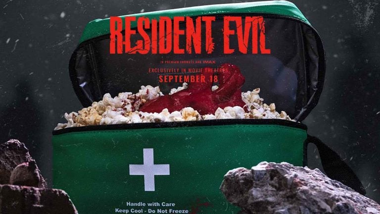 Resident Evil Organ Transplant Popcorn Bag Revealed as Tickets Go On Sale