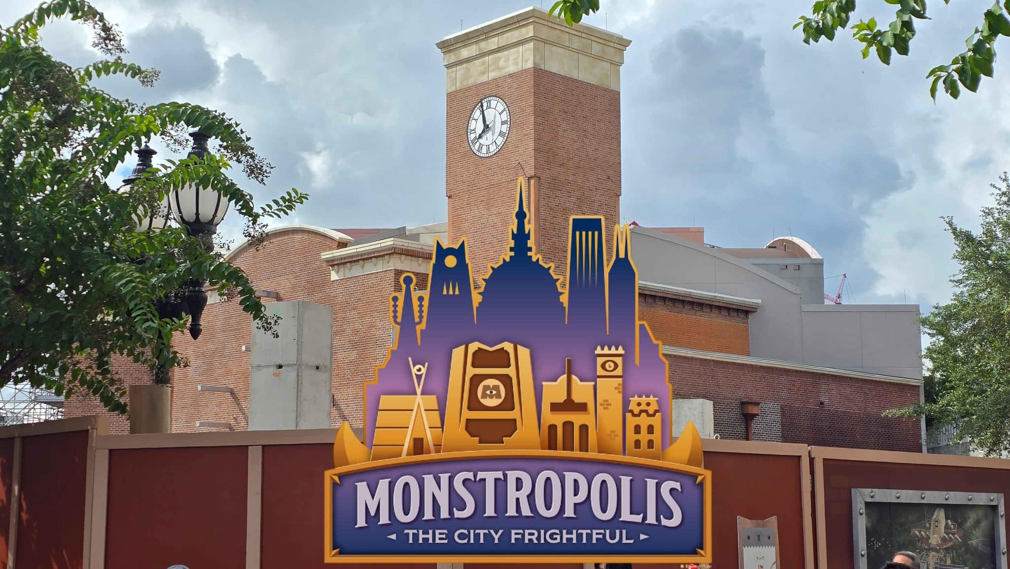 Scaffolding Removed at Monstropolis' Glob Theater Ahead of 2027 Opening