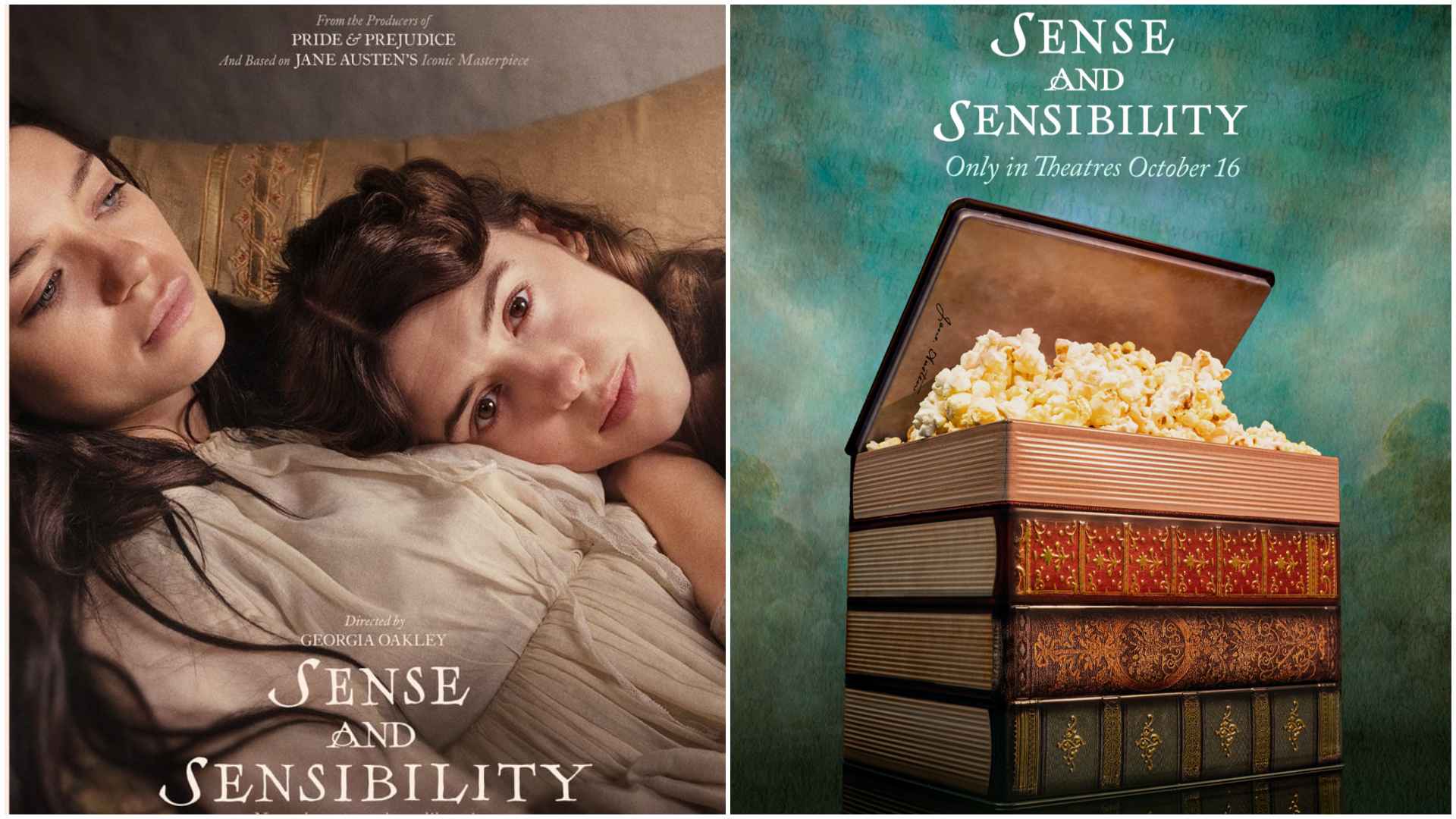 Sense and Sensibility Popcorn Bucket Revealed as Tickets Go on Sale for October 16 Release