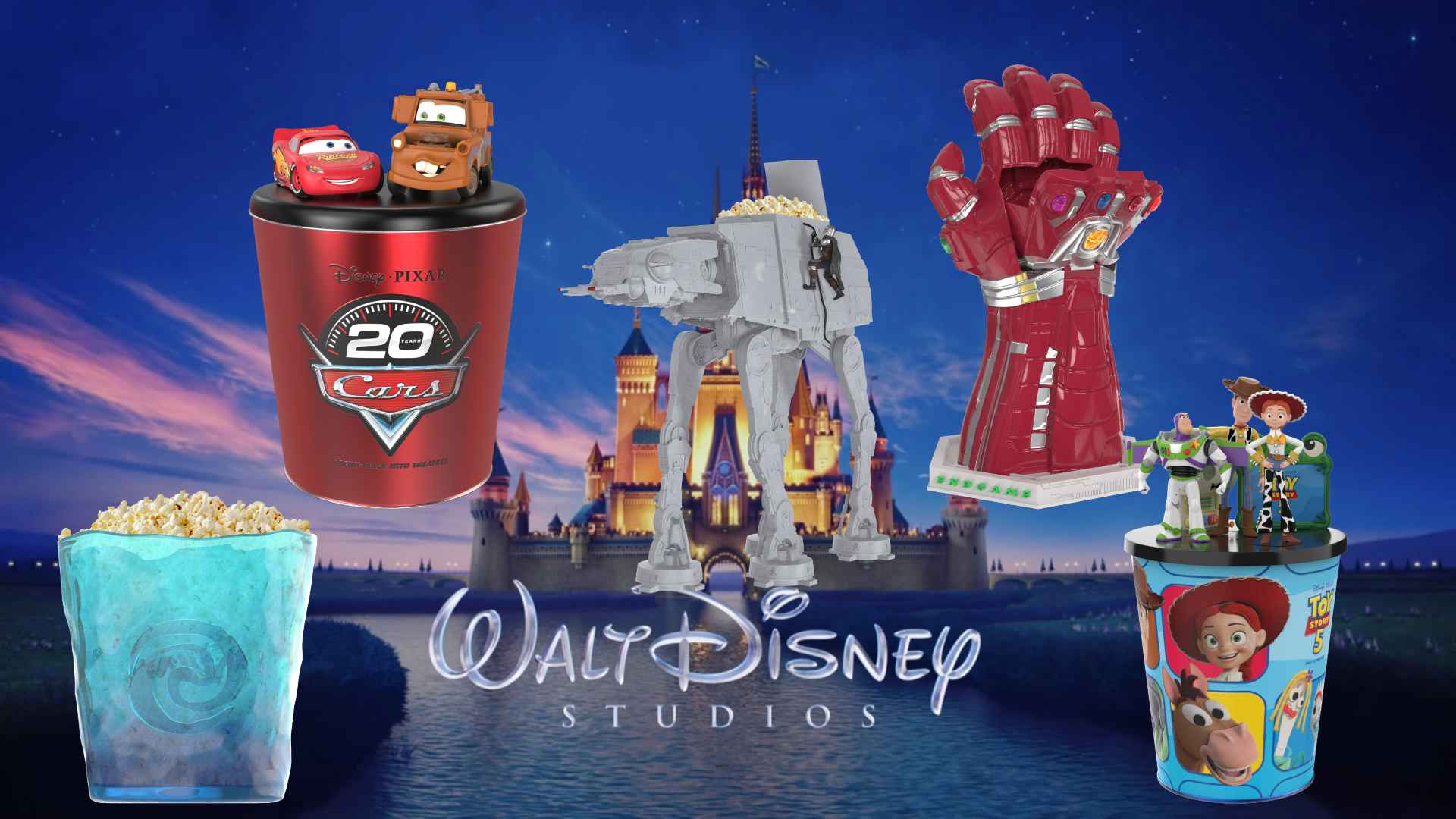 Skip the Parks: This Week's Best Disney Popcorn Buckets Are Sitting at a Theater Near You