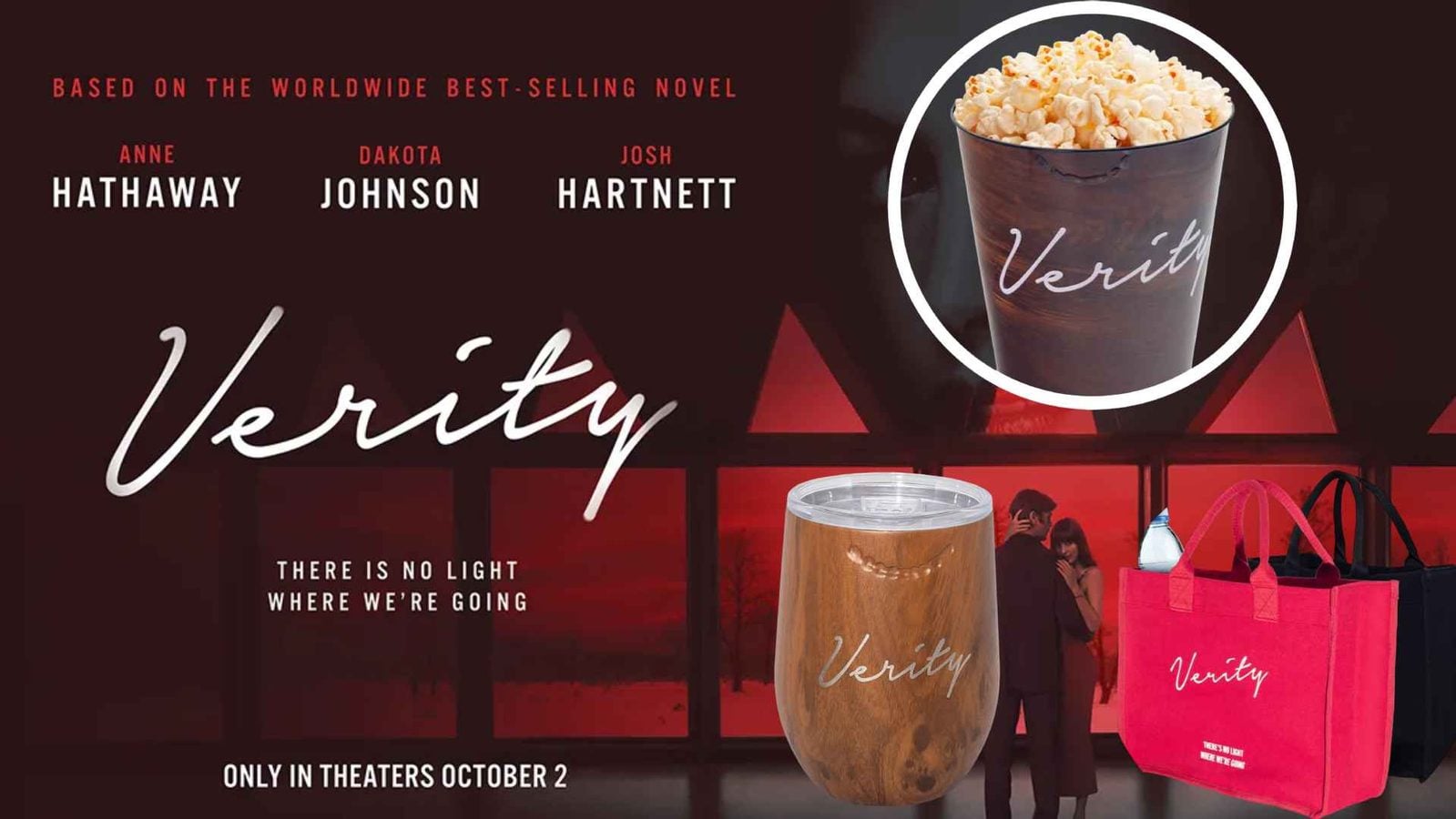 Verity Movie Theater Popcorn Bucket Bite Mark Tumbler and Full Merch Lineup Revealed Ahead of October 2
