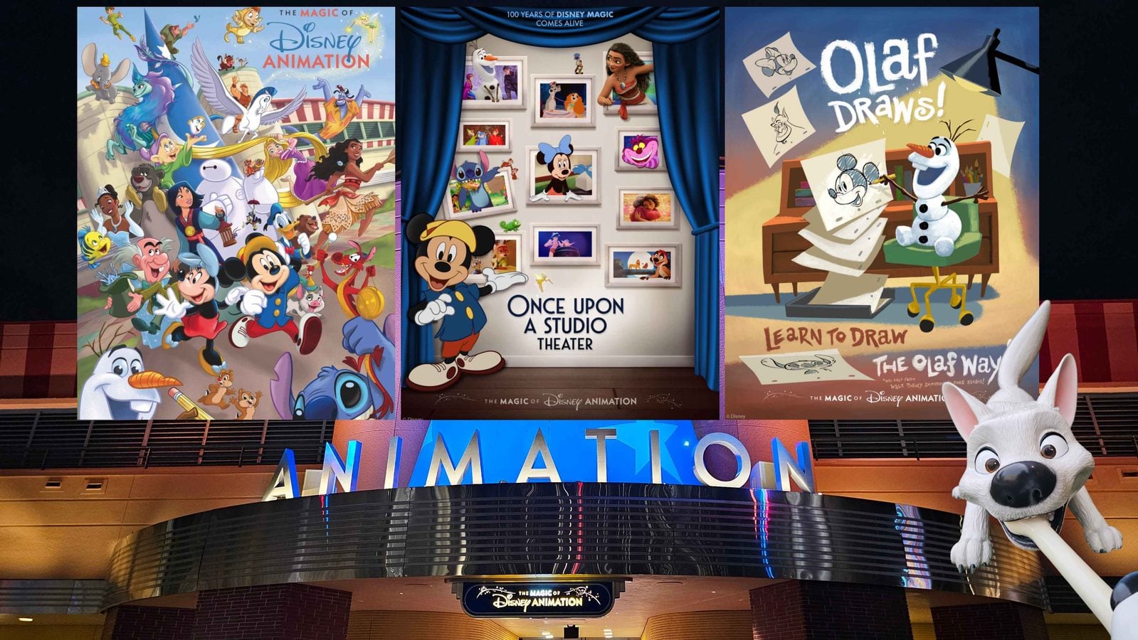 Walt Disney Studios Lot Character Count 571 Characters Named and Counted