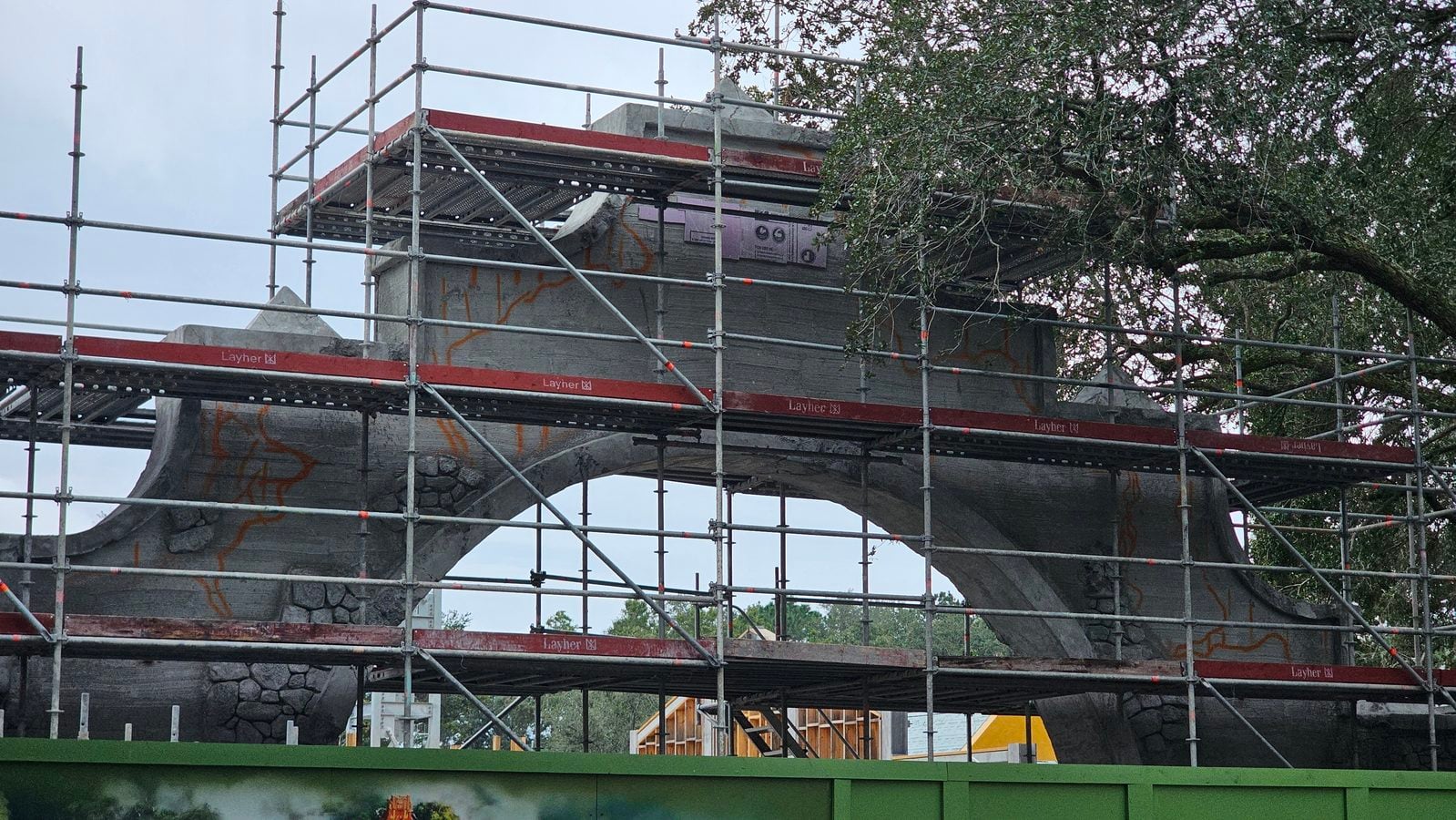 stone arch stone arch rockwork scaffolding