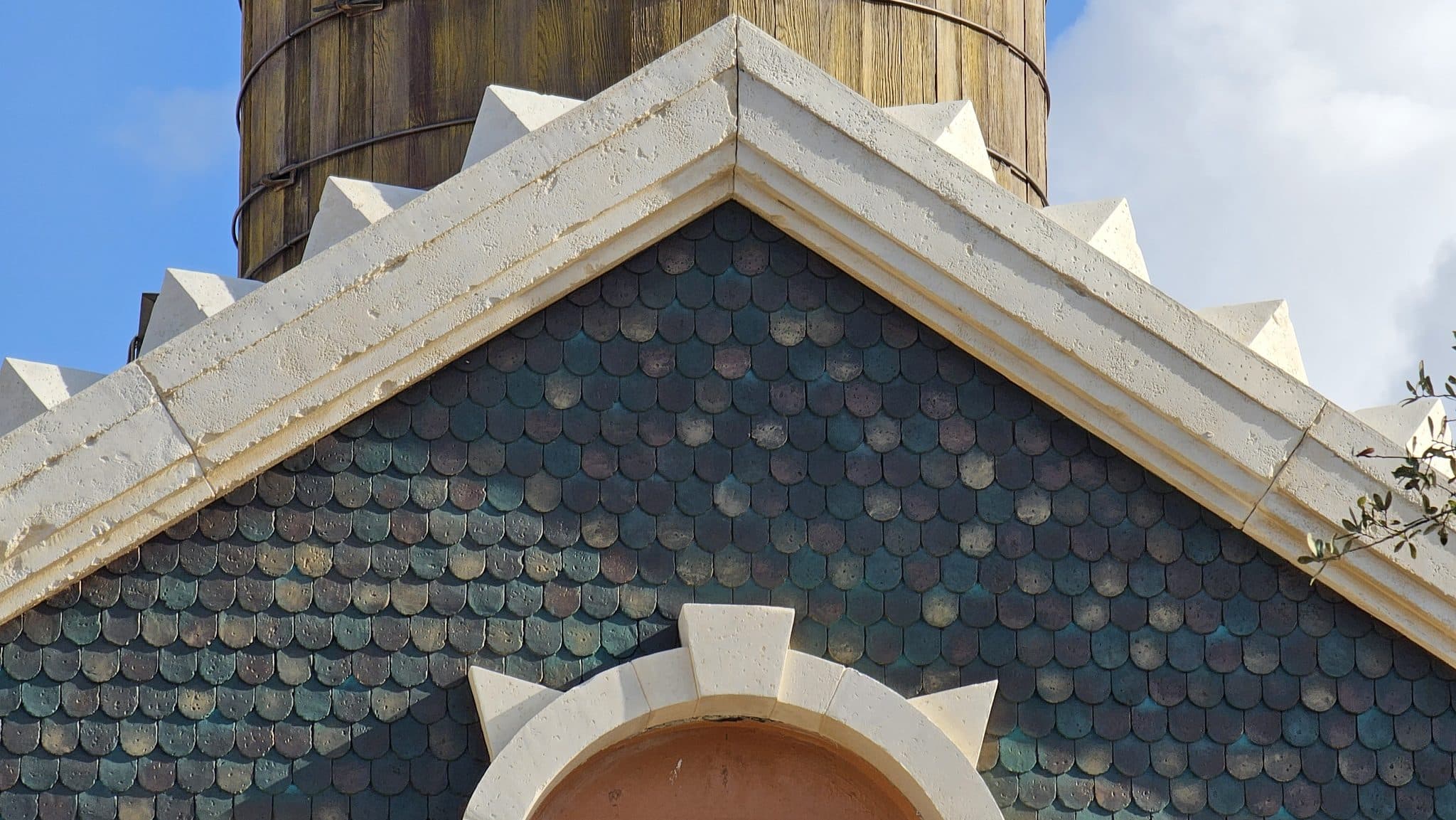 Monstropolis Scaffolding Comes Down, Revealing a Facade Full of Horns ...